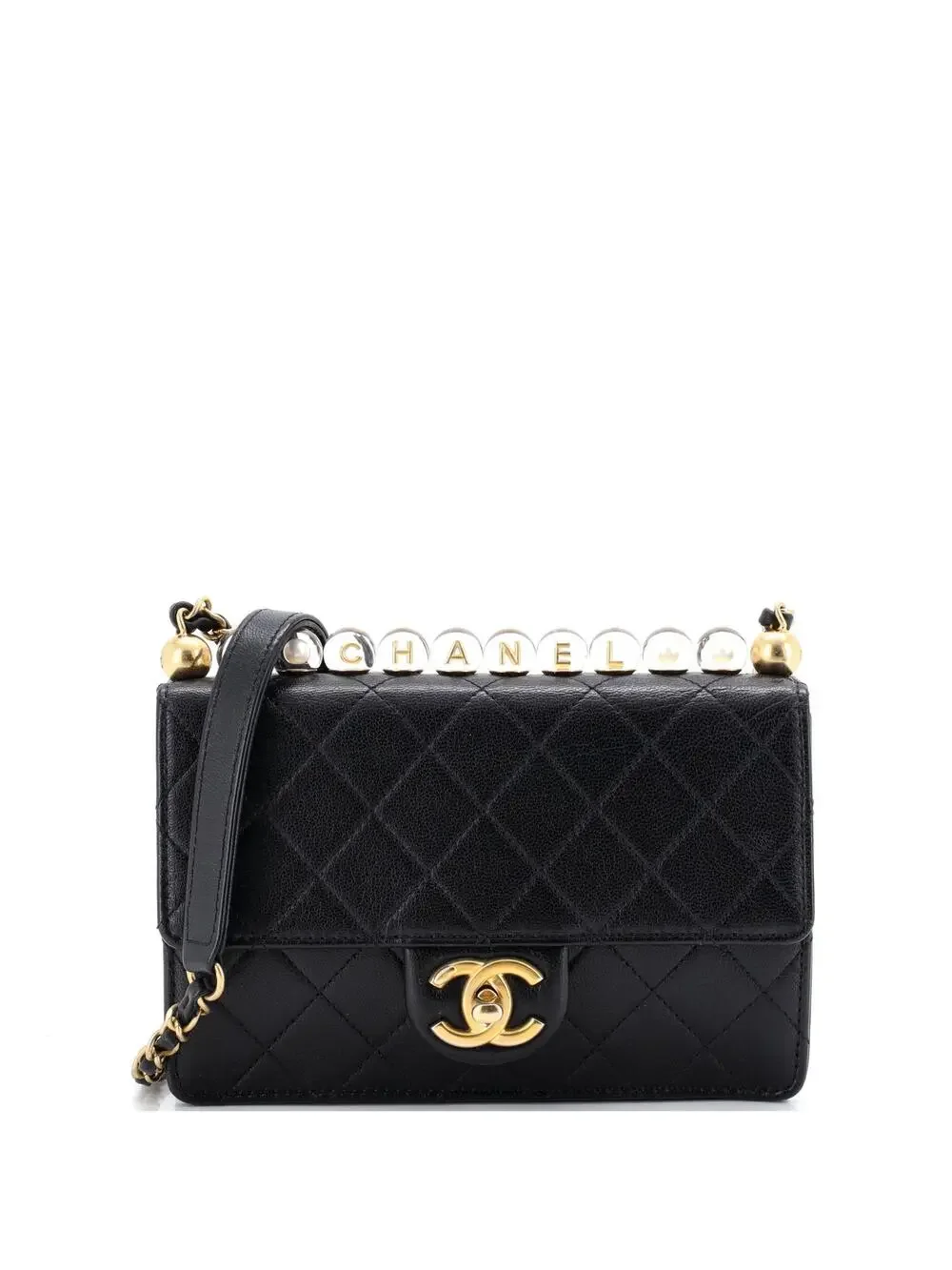 Chanel Chic Pearls Flap Bag Quilted #254463C37B